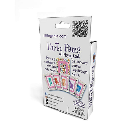 Dirty Waterproof Novelty Playing Cards by Little Genie - Sex Games, Coupons and Tricks