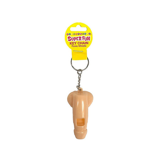 Super Penis Whistle Novelty Key Chain by Little Genie - Party Gifts and Novelties