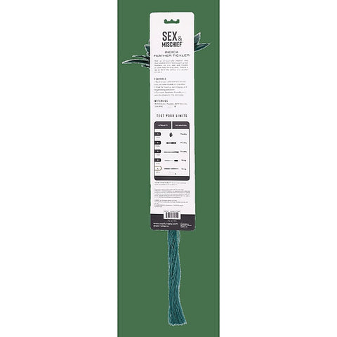 Indica Feather Tickler Whip by Sportsheets - Whips And Crops