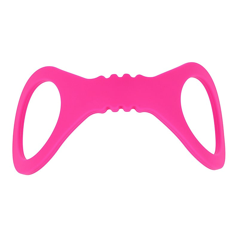 Sex & Mischief Hot Pink Silicone Hand Cuffs by Sportsheets - Cuffs And Restraints