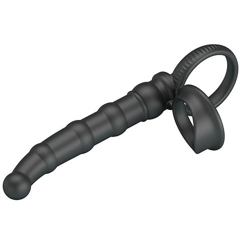 Tatum Vibrating Cock Ring with Anal Probe by Baile - Vibrating Cock Rings