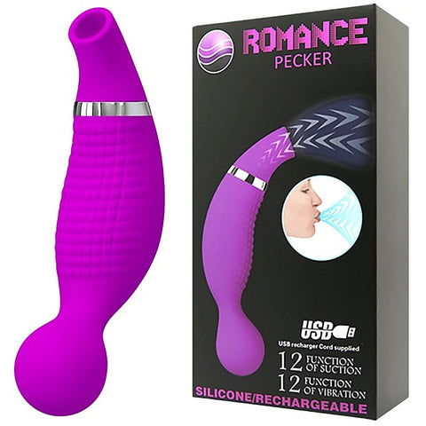 Romance Pecker Rechargeable Clitoral Stimulator by Baile - Clit Ticklers and Pulsators