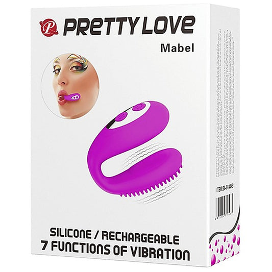 Mabel Rechargeable Clitoral and Oral Stimulator by Baile - Clit Ticklers and Pulsators