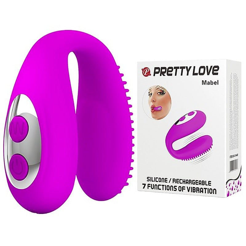 Mabel Rechargeable Clitoral and Oral Stimulator by Baile - Clit Ticklers and Pulsators