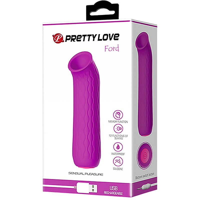 12 Functions Rechargeable Clitoral Massager by Baile - Clit Ticklers and Pulsators