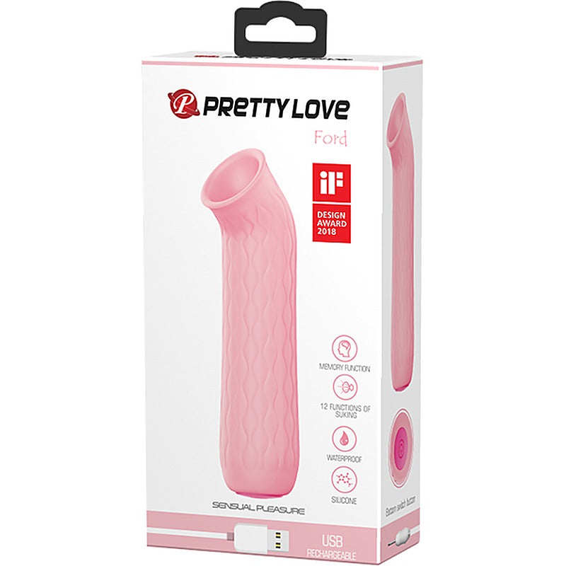 12 Functions Rechargeable Clitoral Massager by Baile - Clit Ticklers and Pulsators