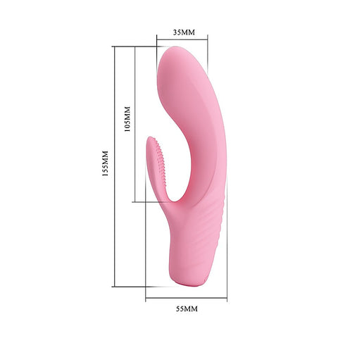 Tim Rechargeable Rabbit G Spot Vibrator by Baile - Rabbit Vibrators