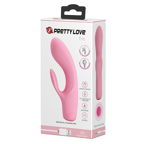 Tim Rechargeable Rabbit G Spot Vibrator by Baile - Rabbit Vibrators