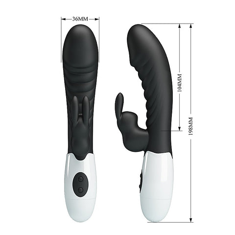 Naughty Bunny 30 Functions Rabbit Vibrator by Baile - Rabbit Vibrators