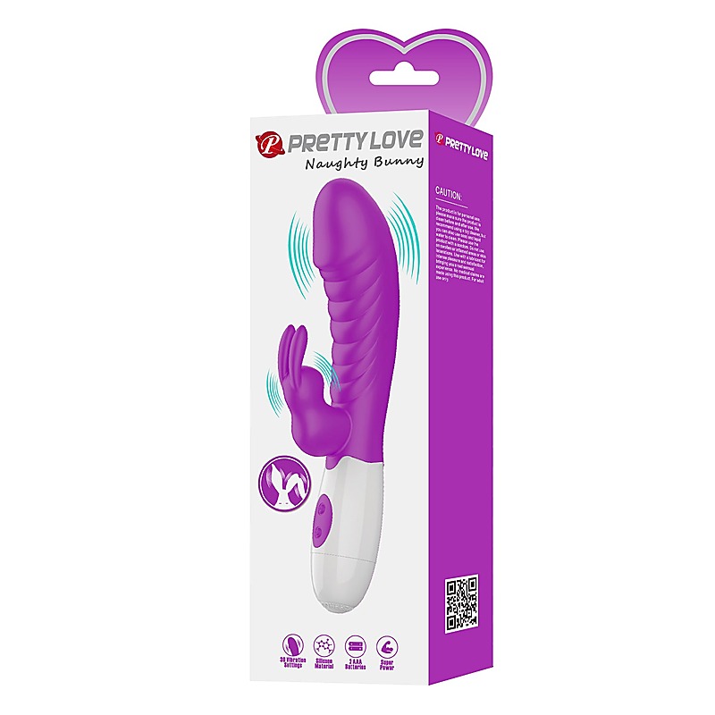 Naughty Bunny 30 Functions Rabbit Vibrator by Baile - Rabbit Vibrators