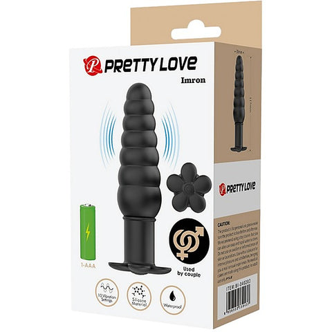 Baile Imron Vibrating Silicone Butt Plug - Butt Plugs