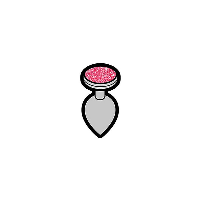 Gem Butt Plug Novelty Enamel Pin by Wood Rocket - Party Gifts and Novelties