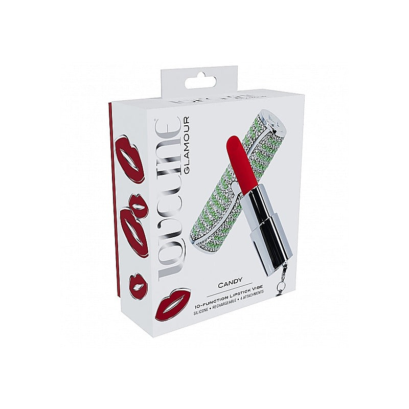 Loveline Candy 10 Functions Lipstick Vibrator by Shots Toys - Personal Massagers