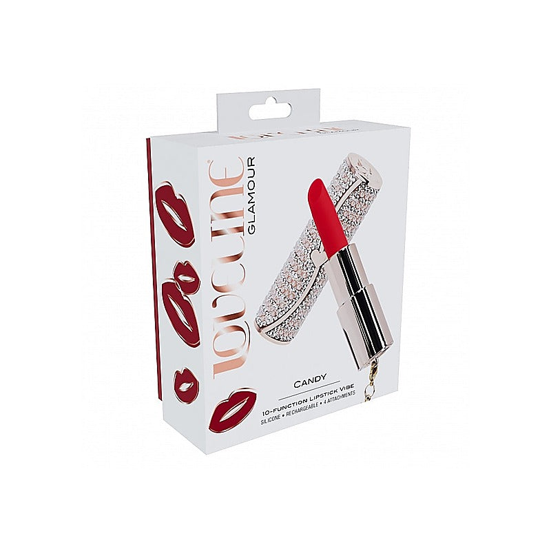 Loveline Candy 10 Functions Lipstick Vibrator by Shots Toys - Personal Massagers