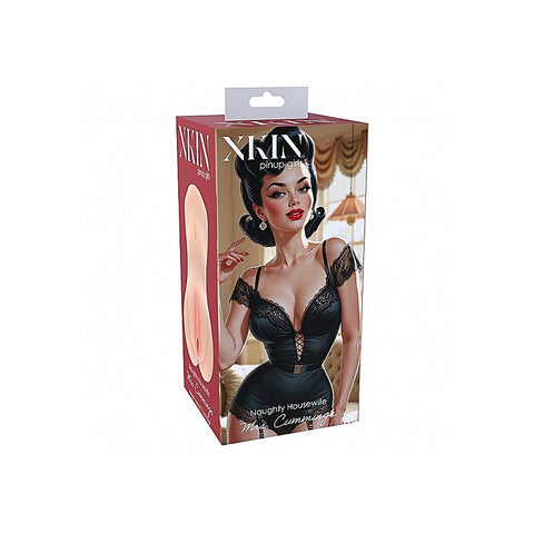 Xkin Pinup Mrs Cummings Realistic TPE Stroker by Shots Toys - Masturbators and Strokers