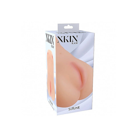 Xkin RAW Slitline Realistic Pussy Stroker by Shots Toys - Masturbators and Strokers