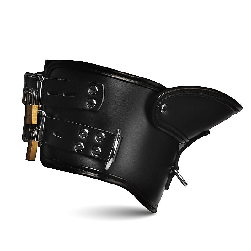 Master Series Rigid Locking Posture Collar by XR Brands - Collars and Leads