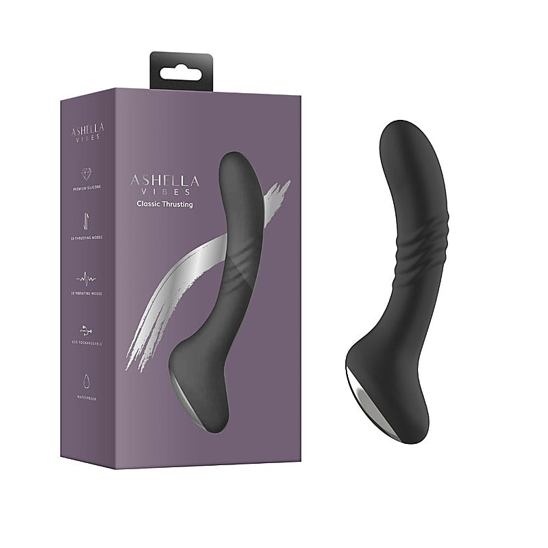 Classic Thrusting G Spot Stimulator by Ashella - G-Spot Vibrators