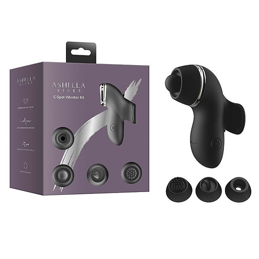 C-Spot Silicone Adult Vibrator Kit by Ashella - Clit Ticklers and Pulsators