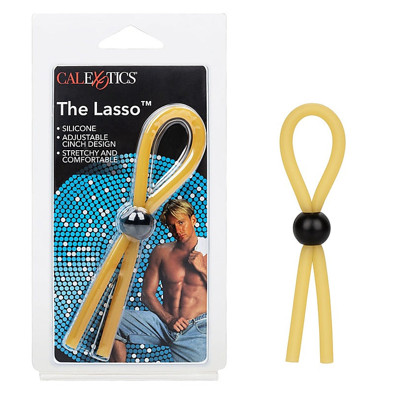 The Lasso Adjustable Cock Ring by California Exotics - Stretchy Cock Rings