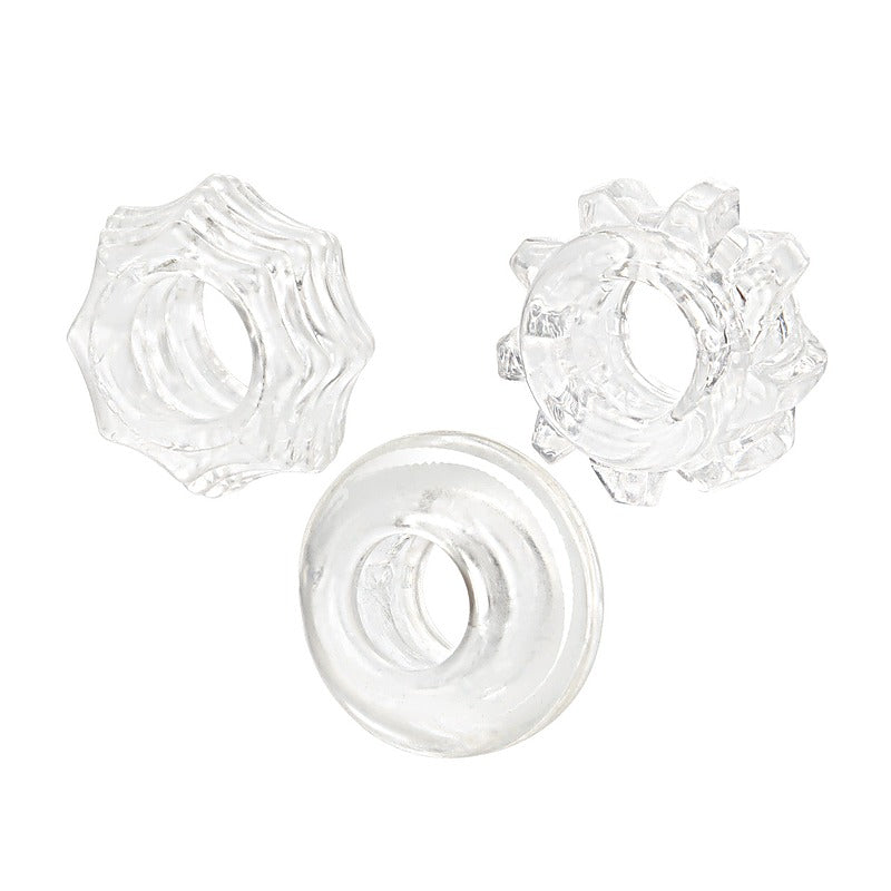Reversible Mens Cock Ring Set by California Exotics - Cock Ring Sets