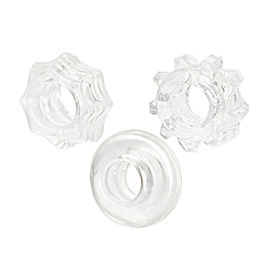 Reversible Mens Cock Ring Set by California Exotics - Cock Ring Sets