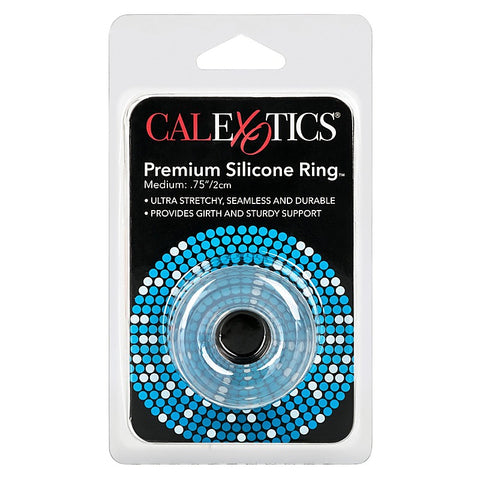 California Exotics Premium Silicone Cock Ring Medium - Stretchy Cock Rings