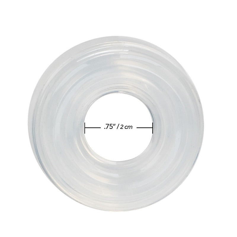 California Exotics Premium Silicone Cock Ring Medium - Stretchy Cock Rings