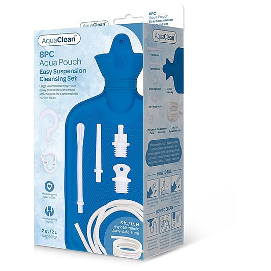 Aquaclean Aqua Pouch Cleansing Set by Xgen Products - Enemas and Douches