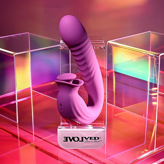 Evolved DEEP ECSTASY and Tapping Vibrator - Clit Ticklers and Pulsators