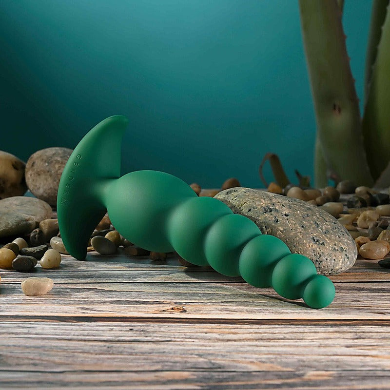 THE RATTLER Vibrating and Twirling Anal Plug by Evolved - Butt Plugs