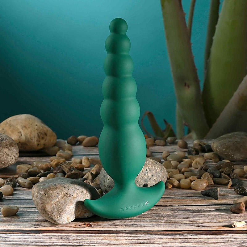 THE RATTLER Vibrating and Twirling Anal Plug by Evolved - Butt Plugs