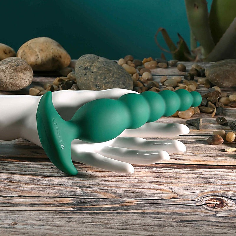 THE RATTLER Vibrating and Twirling Anal Plug by Evolved - Butt Plugs