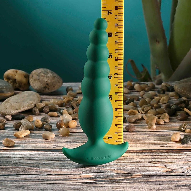 THE RATTLER Vibrating and Twirling Anal Plug by Evolved - Butt Plugs
