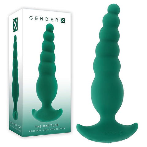 THE RATTLER Vibrating and Twirling Anal Plug by Evolved - Butt Plugs