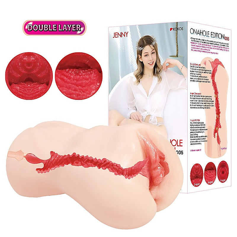 Jenny Onahole 005 Dual Layer Stroker by Kokos - Masturbators and Strokers