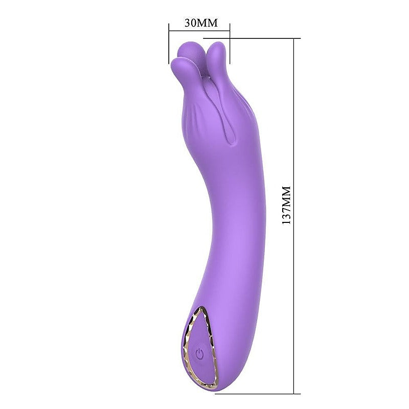 Kelly USB Rechargeable Clitoral Vibrator by Party Up - Clit Ticklers and Pulsators