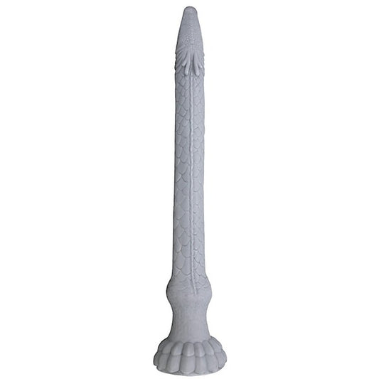 Basilisk 16.9 Inch Rippled Silicone Dildo by Baile - Realistic Dildos
