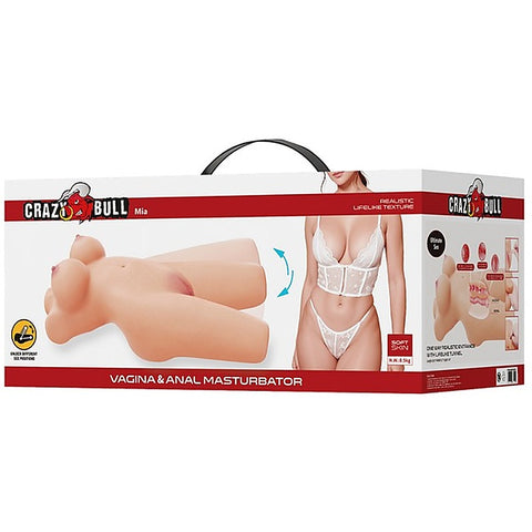 Mia Movable Legs Realistic Vagina and Anal Stroker by Baile - Masturbators and Strokers