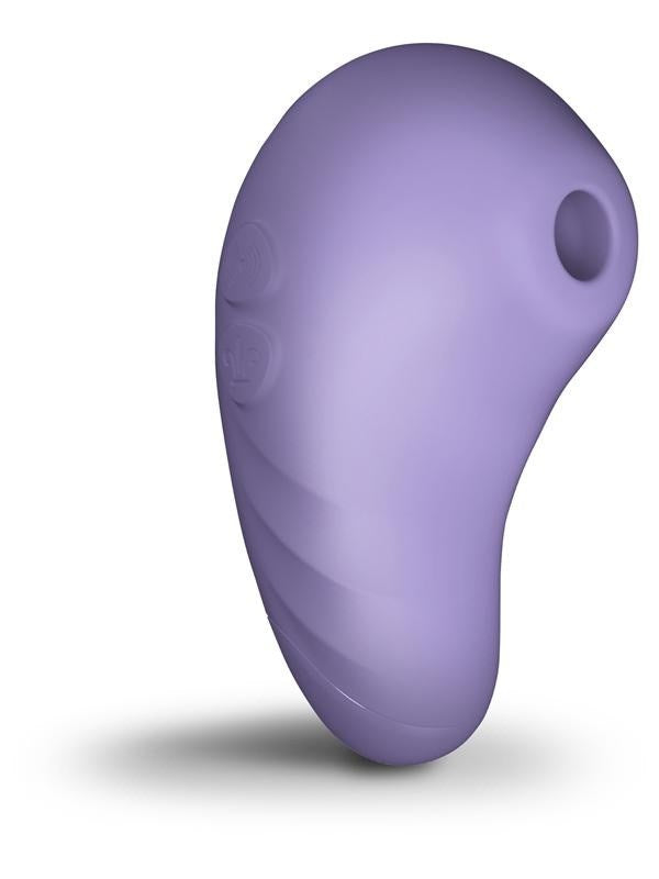 Rocks Off SugarBoo Peek A Boo Clitoral Suction Vibrator with Dual Action - Blue - Clit Ticklers and Pulsators