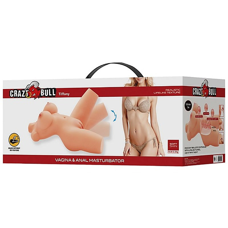 Tiffany Movable Legs Butt and Vagina Masturbator by Baile - Masturbators and Strokers