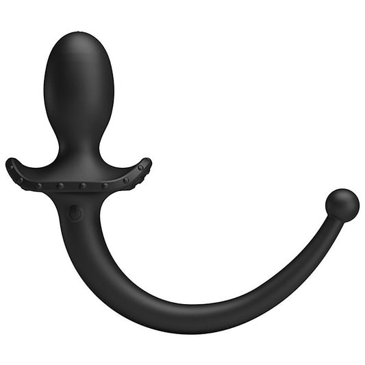 Anthony Vibrating App Control Tail Anal Plug by Baile - Butt Plugs