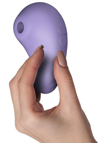 Rocks Off SugarBoo Peek A Boo Clitoral Suction Vibrator with Dual Action - Clit Ticklers and Pulsators
