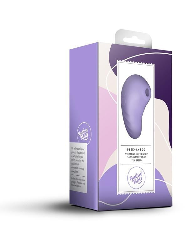 Rocks Off SugarBoo Peek A Boo Clitoral Suction Vibrator with Dual Action - - Clit Ticklers and Pulsators