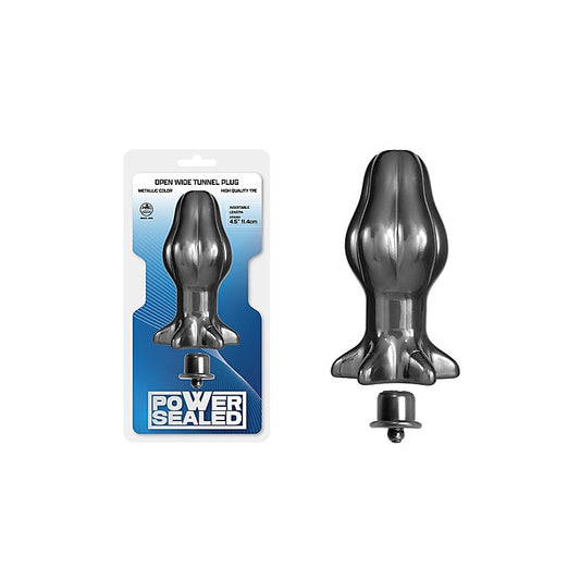 Power Sealed Open Wide 4 Inch Tunnel Plug by NANMA - Butt Plugs