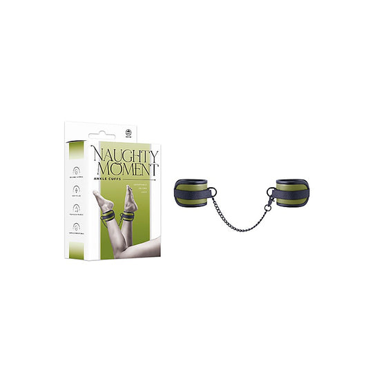 Naughty Moment Adjustable Ankle Cuffs by NANMA Corporation - Cuffs And Restraints