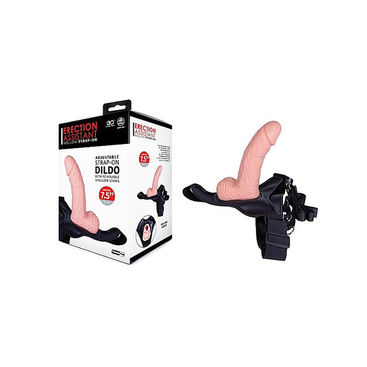 Silicone Hollow Adjustable Strap On Dildo by NANMA - Strap On Sextoys