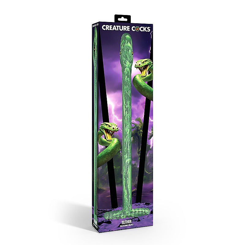 Creature Cocks Slither Silicone Dildo by XR Brands - Realistic Dildos