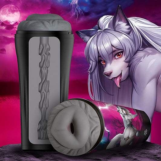 Creature Cocks Wolf Realistic Ass Stroker by XR Brands - Masturbators and Strokers