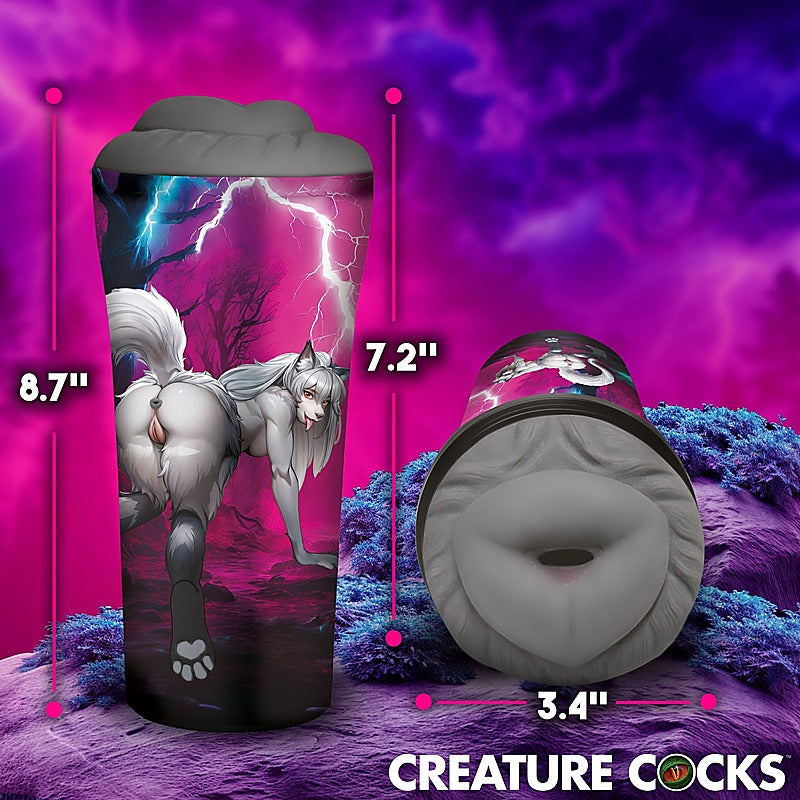 Creature Cocks Wolf Realistic Ass Stroker by XR Brands - Masturbators and Strokers